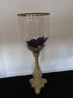 Twee krokante vazen, Huis en Inrichting, Woonaccessoires | Vazen, Ophalen, Overige kleuren, 75 cm of meer, Glas