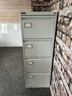 metalen archiefkast met lades met hangmappen, Huis en Inrichting, Kasten | Roldeurkasten en Archiefkasten, Ophalen, Minder dan 50 cm