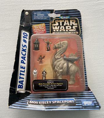 1996 STAR WARS Mos Eisley Spaceport battle packs 10 beschikbaar voor biedingen