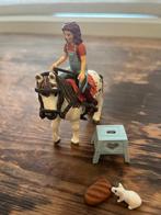 Schleich Horse club Mia & Spotty, Ophalen of Verzenden, Zo goed als nieuw