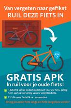 Gratis beurt voor je fiets — in ruil voor je oude fiets., Ophalen