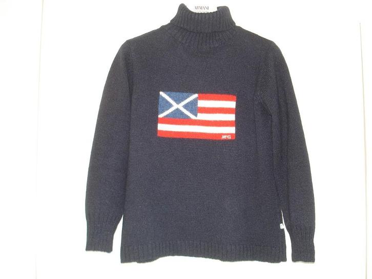 McGregor coltrui donkerblauw maat M wol, Kleding | Dames, Truien en Vesten, Zo goed als nieuw, Maat 38/40 (M), Blauw, Ophalen