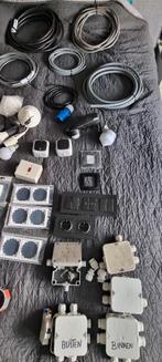 Doos Electra Spullen / Schakelmateriaal / Kabels, Doe-het-zelf en Verbouw, Elektra en Kabels, Ophalen of Verzenden, Gebruikt, Kabel of Snoer