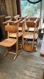 9 CASALA Schoolstoeltjes van hout, Ophalen