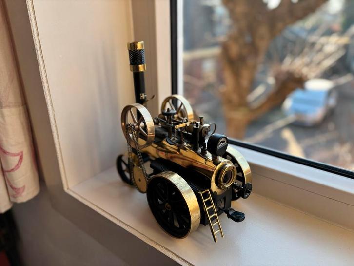 Wilesco D430 Lokomobile - Stoommachine Model, Hobby en Vrije tijd, Modelbouw | Auto's en Voertuigen, Gebruikt, Overige typen, Groter dan 1:32