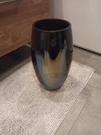 Prachtige bloemenvaas, Rond, Ophalen of Verzenden, Zo goed als nieuw, Aardewerk