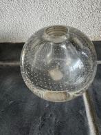 Glazen spijkerbol bolvaas middelste model, Gebruikt, Wit, Ophalen of Verzenden, Glas