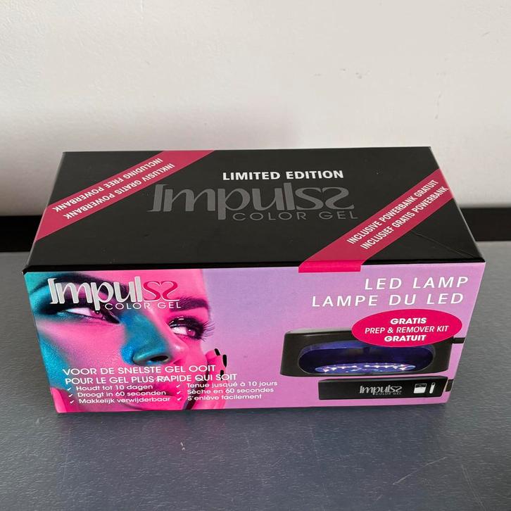Impulss color gel limited edition led lamp, Sieraden, Tassen en Uiterlijk, Uiterlijk | Lichaamsverzorging, Nieuw, Overige typen