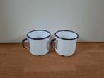 Emaille mokken, emaille bekers, Ophalen of Verzenden
