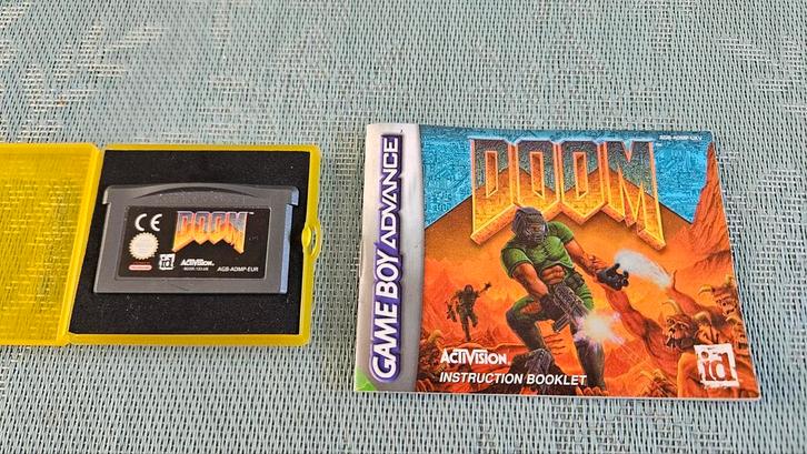 Doom - Game Boy Advance, Spelcomputers en Games, Games | Nintendo Game Boy, Gebruikt, Shooter, 1 speler, Vanaf 16 jaar, Ophalen