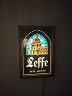Prachtige Franse lichtbak reclame van Leffe bier, Ophalen of Verzenden, Zo goed als nieuw, Lichtbak of (neon) lamp