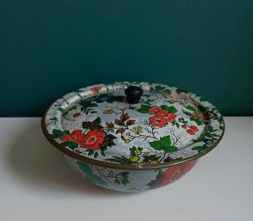 Vintage schaal met deksel Zuid-Afrika beschikbaar voor biedingen