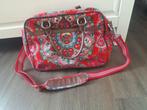 Oilily weekendtas / laptoptas (rood), Sieraden, Tassen en Uiterlijk, Tassen | Reistassen en Weekendtassen, Ophalen of Verzenden
