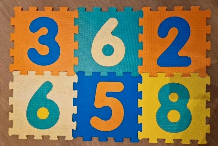 Puzzelmat cijfers, Kinderen en Baby's, Speelgoed | Educatief en Creatief, Gebruikt, Puzzelen, Rekenen, Ophalen