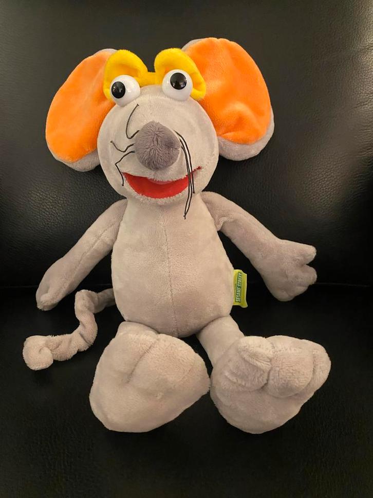Ienieminie Sesamstraat grote knuffel 48cm, Kinderen en Baby's, Speelgoed | Knuffels en Pluche, Zo goed als nieuw, Overige typen