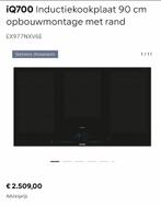 Siemens Inductiekookplaat 90cm - Nieuw!!, Nieuw, Ophalen of Verzenden, Energieklasse A of zuiniger, Inbouw