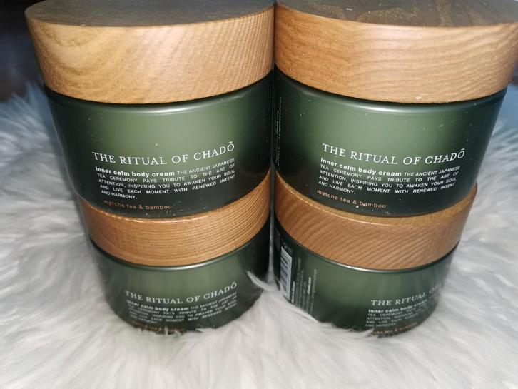 4x Rituals of Chado Bodycreme Bodycream Body Creme, Sieraden, Tassen en Uiterlijk, Uiterlijk | Lichaamsverzorging, Nieuw, Ophalen of Verzenden
