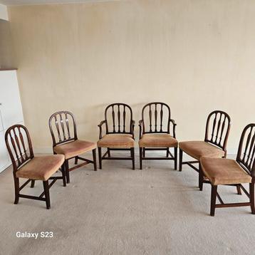 6 stoelen voor €25. = €4,17 p/s
 beschikbaar voor biedingen