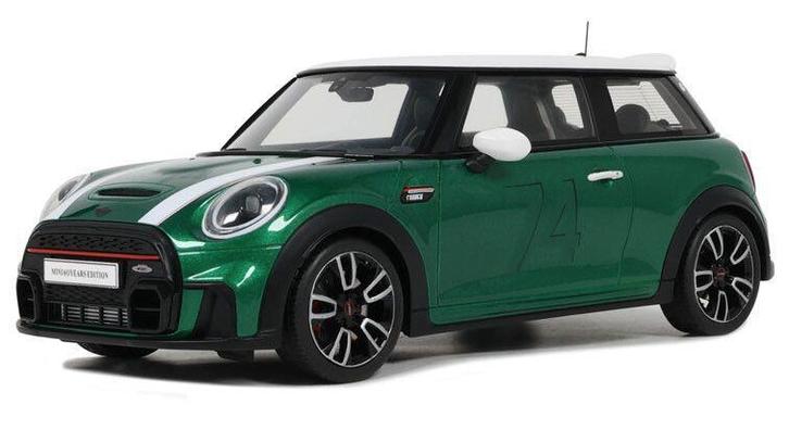 Mini Cooper (F56) J. Cooper Works '23, Brit. Racing Green IV, Hobby en Vrije tijd, Modelauto's | 1:18, Nieuw, Auto, OttOMobile
