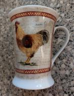 1 beker mok Pimpernel Haan Kip Rise & Shine met oor    , Ophalen of Verzenden, Zo goed als nieuw, Overige stijlen, Kop(pen) en/of Schotel(s)