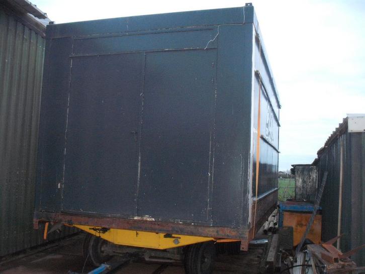 Werkplaatskeet tuinkeet man-cave zuipkeet gereedschapshok, Tuin en Terras, Tuinhuizen, Gebruikt, Overige typen, Metaal, 500 cm of meer