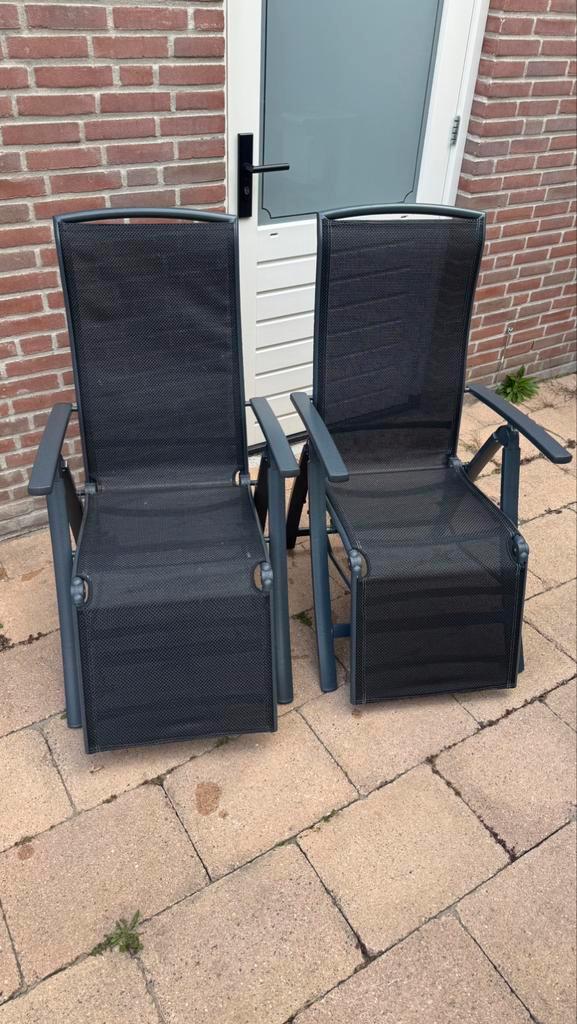 2 lichtgewicht stoelen, Caravans en Kamperen, Kampeermeubelen, Zo goed als nieuw, Campingstoel, Ophalen