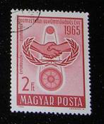 Magyar Posta / Hongarije 1965 Internationale Samenwerking, Postzegels en Munten, Ophalen of Verzenden