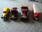 4 oud model auto s metaal, Antiek en Kunst, Antiek | Speelgoed, Ophalen of Verzenden