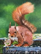 schilderij, Antiek en Kunst, Kunst | Schilderijen | Klassiek, Ophalen of Verzenden