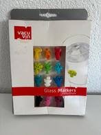 Vacu Vin Glass Markers Party People, 12 st., doosje gehavend, Huis en Inrichting, Info@vacuvin.com, Ophalen of Verzenden, Zo goed als nieuw