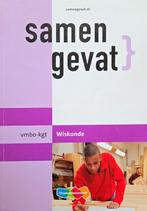 Samengevat vmbo kgt Wiskunde, Ophalen of Verzenden, Zo goed als nieuw, VMBO