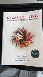 De samenleving, 15e editie, Zo goed als nieuw, Nederlands, Overige niveaus, John Macionis; Joanne van der Leun; Bram Peper