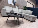 Ribstof Hoekbank - Crème/Beige - 270 x 210, Huis en Inrichting, Banken | Bankstellen, Ophalen, 250 tot 300 cm, Zo goed als nieuw
