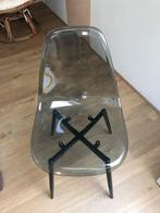 Eetkamerstoel transparant, Huis en Inrichting, Stoelen, Ophalen, Kunststof, Stoer, Zwart