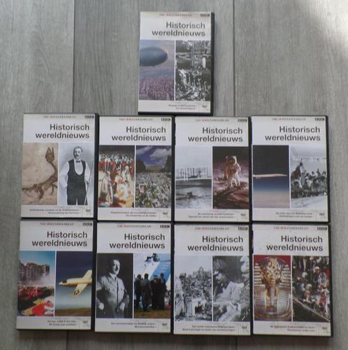 Historisch Wereldnieuws 9 DVD's, Cd's en Dvd's, Dvd's | Documentaire en Educatief, Zo goed als nieuw, Politiek of Geschiedenis