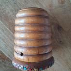 Art deco houten kluwenhouder. Idvv bijenkorf., Antiek en Kunst, Kunst | Designobjecten, Ophalen of Verzenden