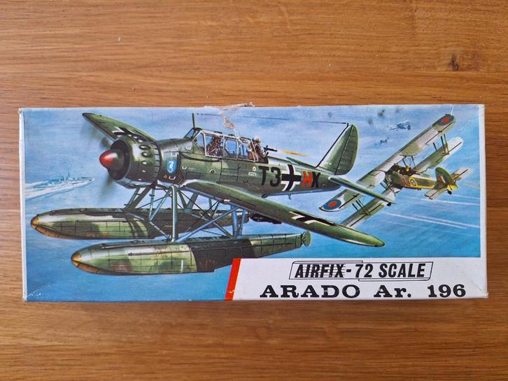 1:72 1/72 Airfix Arado Ar. 196, Hobby en Vrije tijd, Modelbouw | Vliegtuigen en Helikopters, Zo goed als nieuw, Vliegtuig, 1:72 tot 1:144