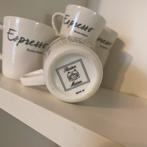 Espresso koffie kopjes  riviera maison, Huis en Inrichting, Overige stijlen, Kop(pen) en/of Schotel(s), Ophalen of Verzenden