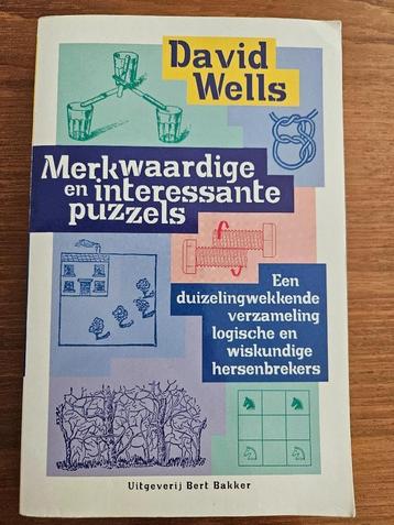 Boek "Merkwaardige en interessante puzzels" (D. Wells) beschikbaar voor biedingen