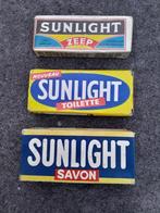 3 varianten oude Sunlight zeep origineel, Verzamelen, Merken en Reclamevoorwerpen, Ophalen of Verzenden, Nieuw, Verpakking