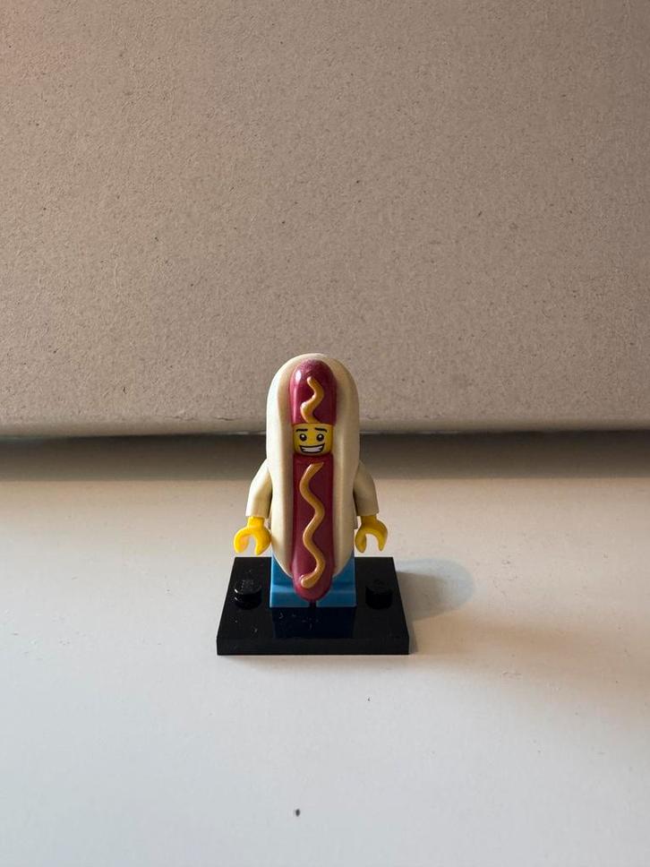 Lego minifguur serie 13 71008 hot dog man, Kinderen en Baby's, Speelgoed | Duplo en Lego, Zo goed als nieuw, Ophalen of Verzenden