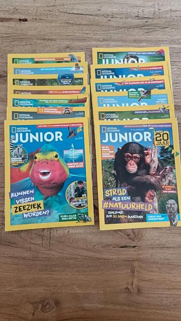 National Geographic Junior 13 nummers 2024 en 2025 beschikbaar voor biedingen