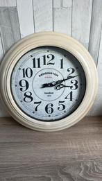 Kensington stations klok 45 cm, Ophalen of Verzenden, Zo goed als nieuw, Wandklok