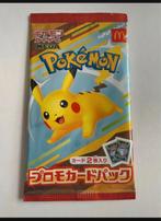 Pikachu McDonald's Promo Pack Sealed, Ophalen of Verzenden, Nieuw, Overige typen
