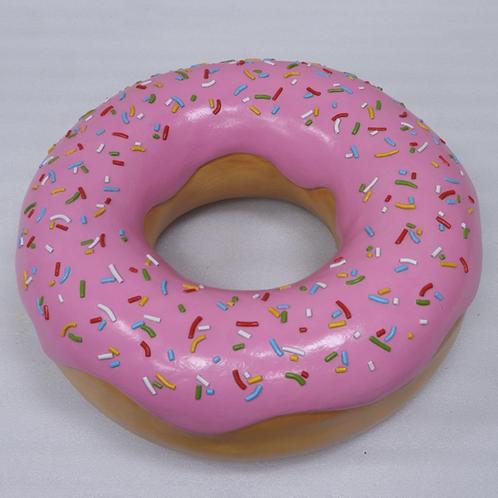 Donut – 71 cm – Chocolade - Roze - Diameter 71 cm, Verzamelen, Merken en Reclamevoorwerpen, Nieuw, Reclamebord, Ophalen