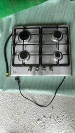 Beko 4-pits gaskookplaat electrische ontsteking, Witgoed en Apparatuur, Kookplaten, Ophalen, Gebruikt, 4 kookzones, Inbouw