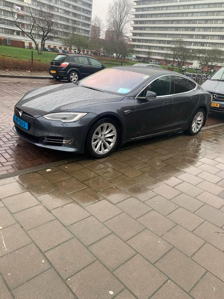 Tesla Model S 2017 Grijs, Auto's, Tesla, Particulier, Model S, 360° camera, ABS, Achteruitrijcamera, Adaptieve lichten, Adaptive Cruise Control