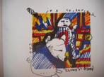 Litho Poster Herman Brood -- Joe Cocker toch..... Artprints, Verzenden