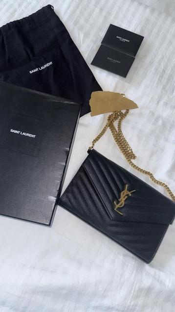 YSL chain wallet crossbodybag beschikbaar voor biedingen