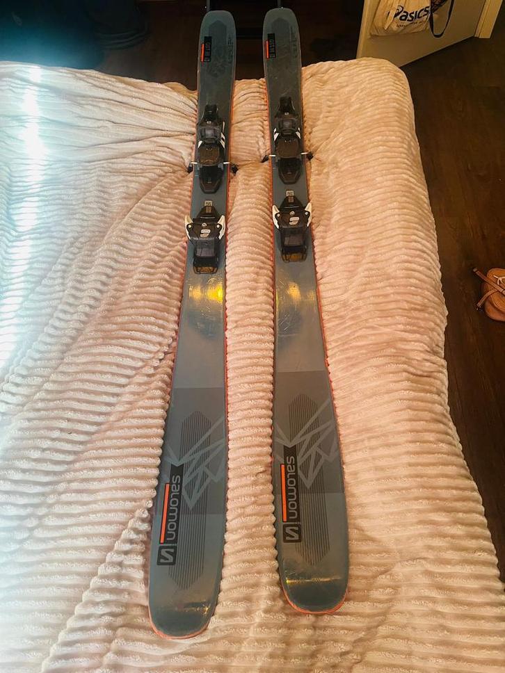 Salomon QST 98 Ski's - 183 cm, Sport en Fitness, Skiën en Langlaufen, Gebruikt, Ski's, Skiën, Salomon, Carve, 180 cm of meer, Ophalen